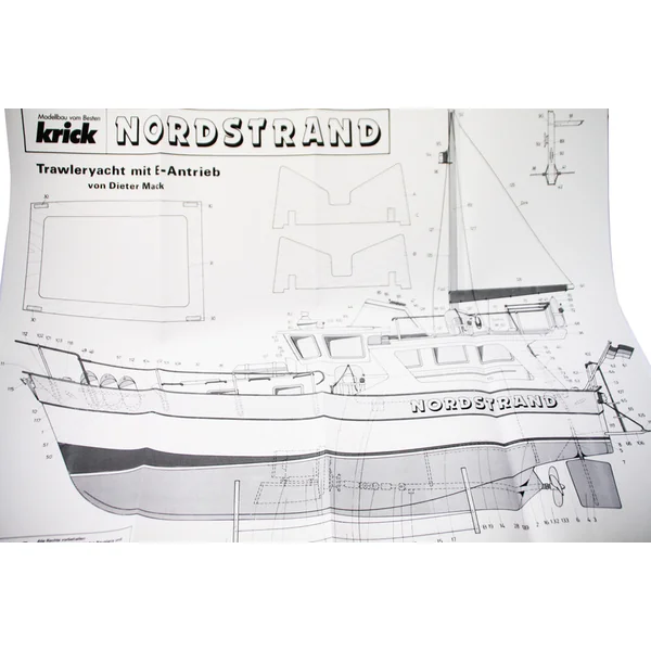 Krick Yacht à moteur Nordstrand kit