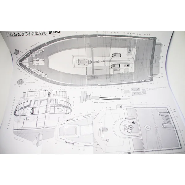 Krick Yacht à moteur Nordstrand kit