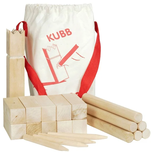 Kubb, jeu de vikings, petit format, sac en coton - Goki
