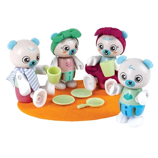 La famille ours polaire - Hape
