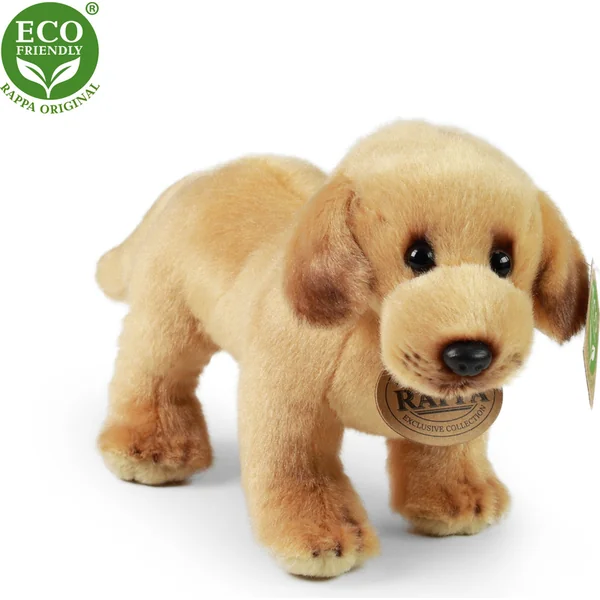 Labrador en peluche debout 20 cm ECO-FRIENDLY