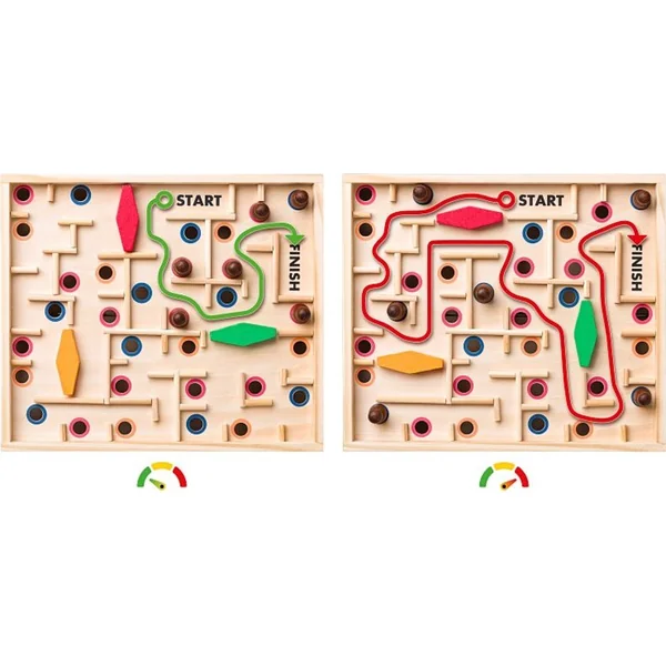 Labyrinthe inclinable avec bille