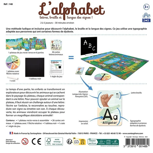 L'alphabet - Sentosphère