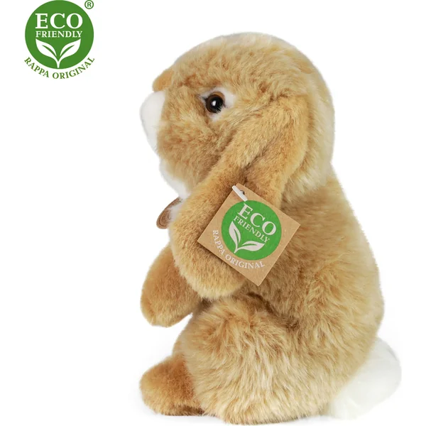 Lapin en peluche beige debout 18 cm ECO-FRIENDLY