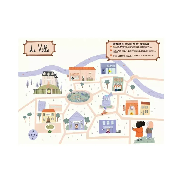 Le Club Sherlock Holmes - Mystère en ville : La BD dont tu es le petit héros - Jeu Rescapé