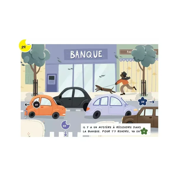 Le Club Sherlock Holmes - Mystère en ville : La BD dont tu es le petit héros - Jeu Rescapé