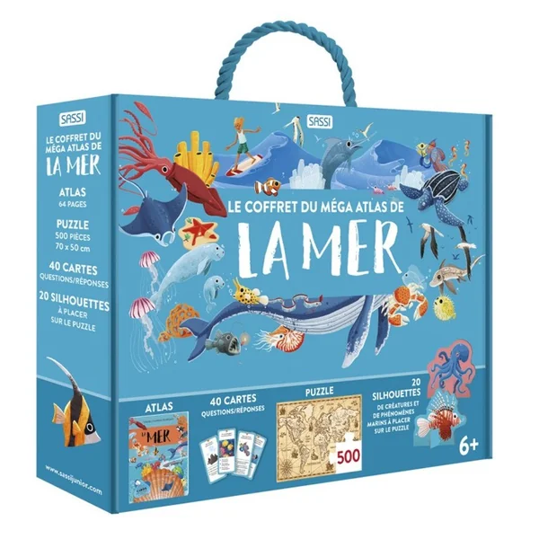 Le Coffret Méga Atlas de la Mer - Sassi