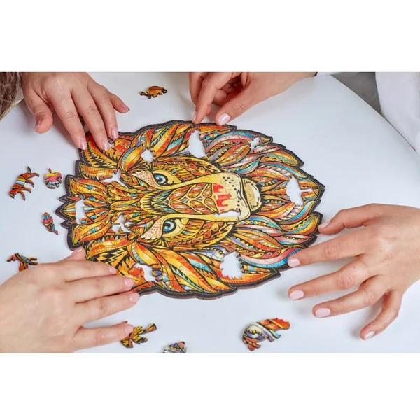 Le Lion Majestueux taille S - PUZZLE CREATIF