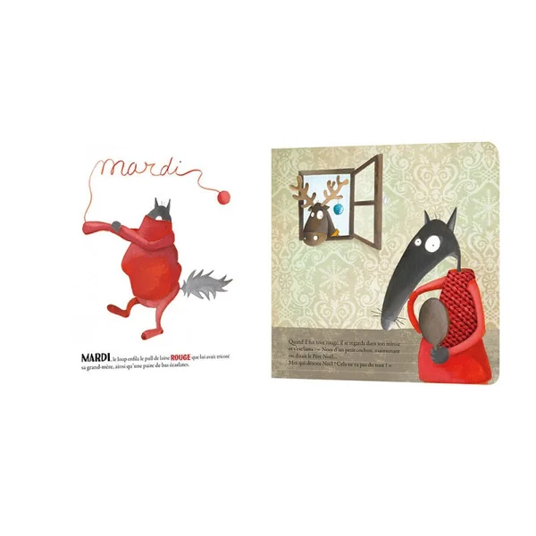 Le Loup qui voulait changer de couleurs - Livres Auzou