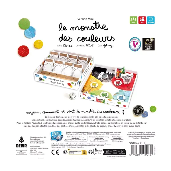 Le Monstre des Couleurs - Version Mini