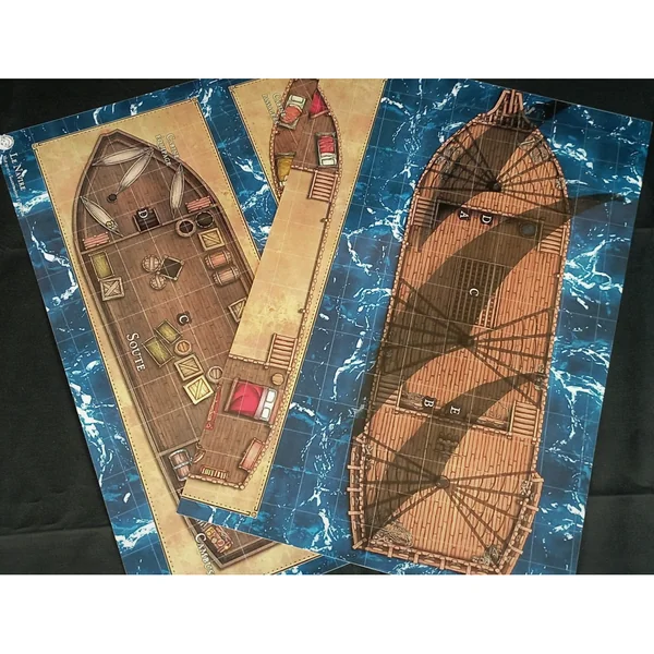 Le navire - battlemap