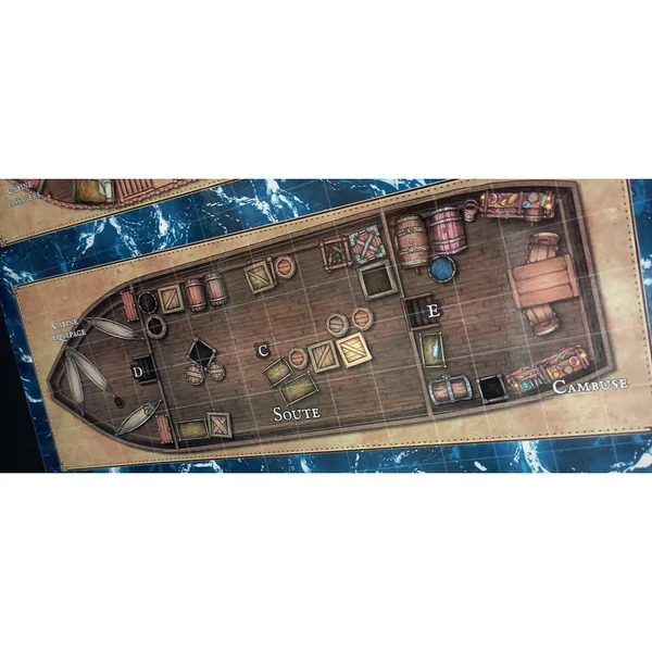 Le navire - battlemap