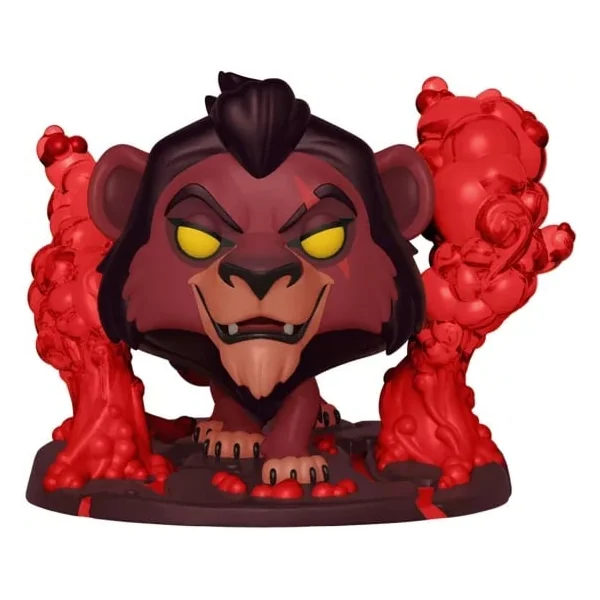 LE ROI LION – POP Deluxe N° 544 – Scar avec flammes version Chase