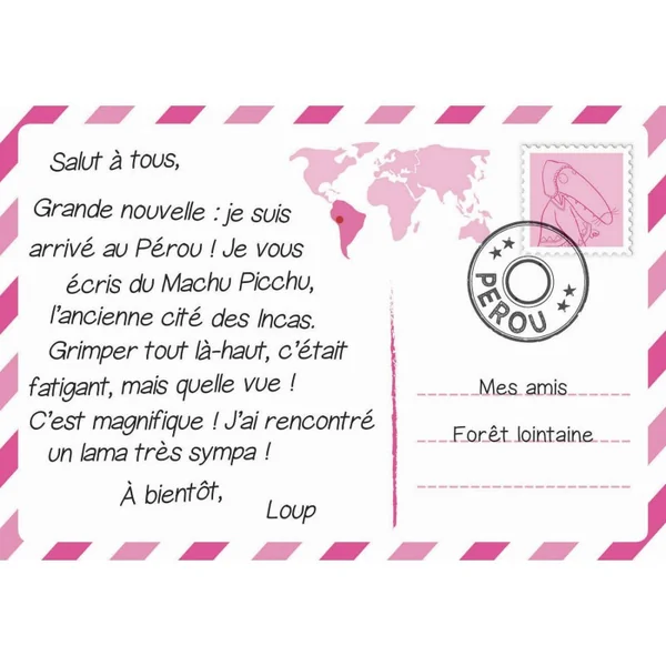 Le tour du monde de loup, Le jeu - Auzou