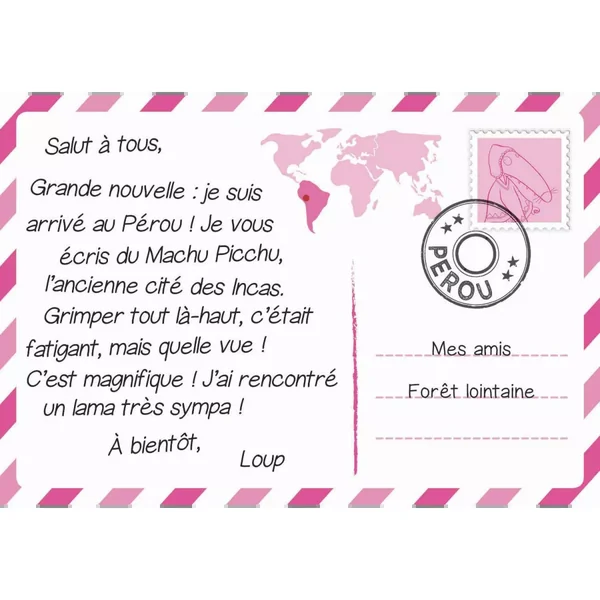 Le tour du monde de Loup - Le Jeu