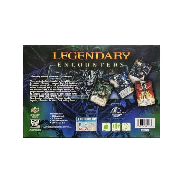 Legendary Encounters An Alien DBG - Extension - Version Anglaise