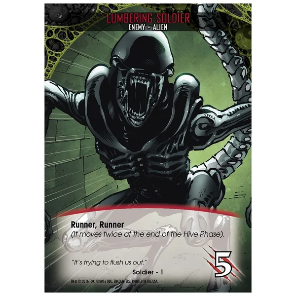 Legendary Encounters: an Alien Deck-building Game Expansion