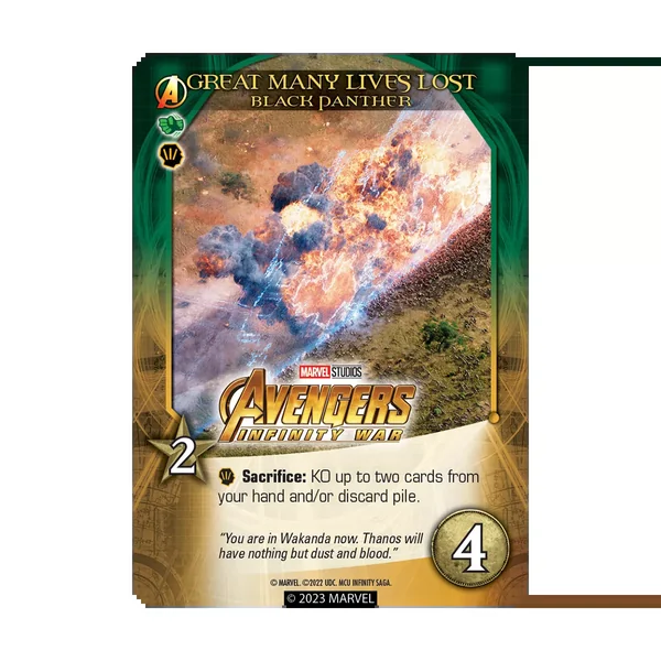 Legendary Marvel DBG : The Infinity Saga - Extension - Version Anglaise