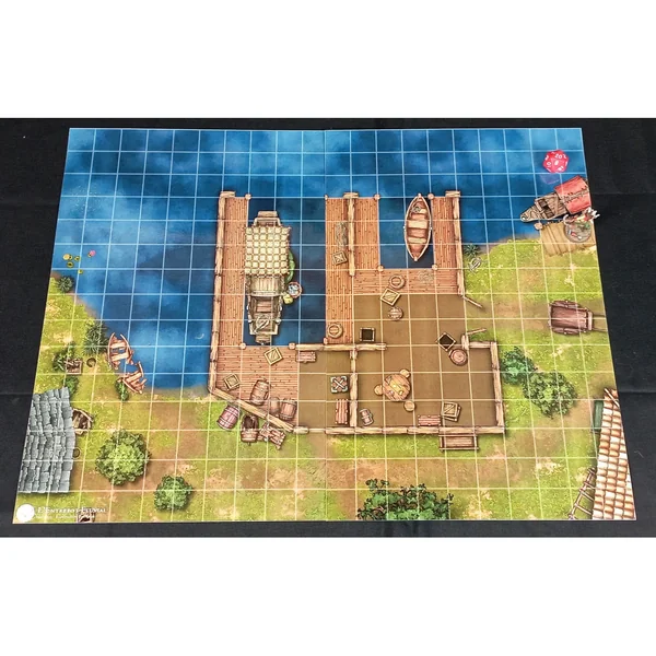 L'Entrepôt Fluvial - battlemap