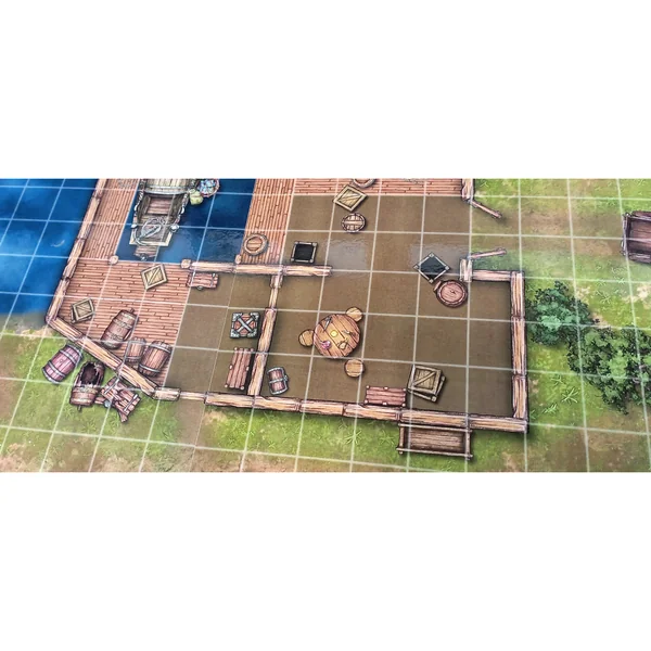 L'Entrepôt Fluvial - battlemap