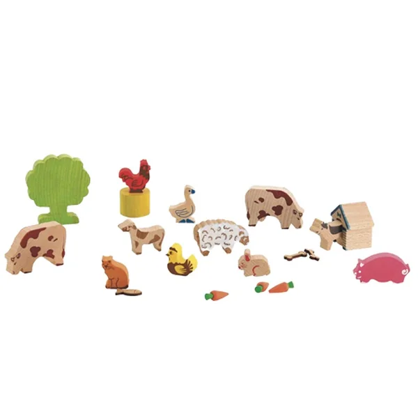 Les animaux de la ferme - Jeujura