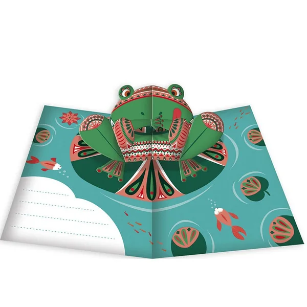 Les Ateliers du Calme : 6 Cartes Pop-Up Animaux à Créer - Janod