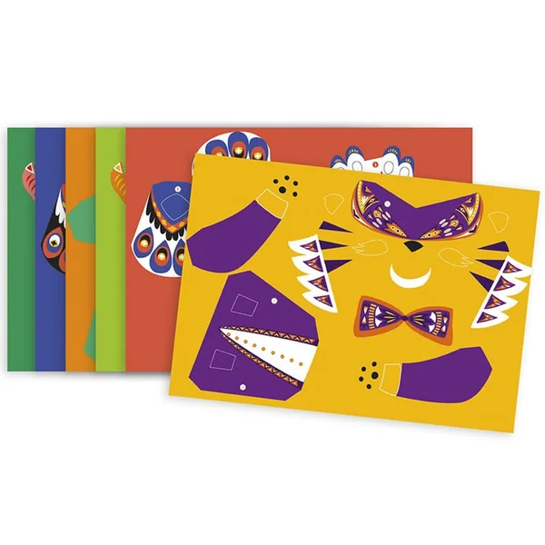 Les Ateliers du Calme : 6 Cartes Pop-Up Animaux à Créer - Janod