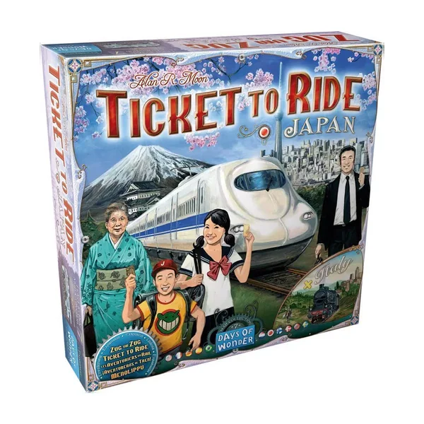 Les Aventuriers du Rail : Japon / Italie - Extension