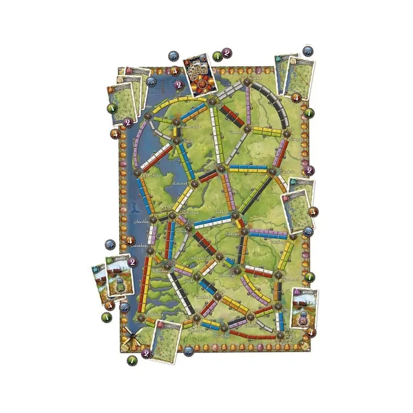 Les Aventuriers du Rail : Pays-Bas - Extension