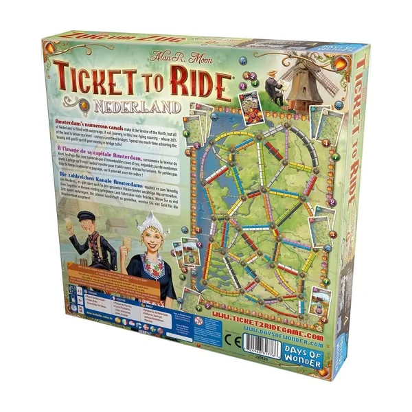 Les Aventuriers du Rail : Pays-Bas - Extension