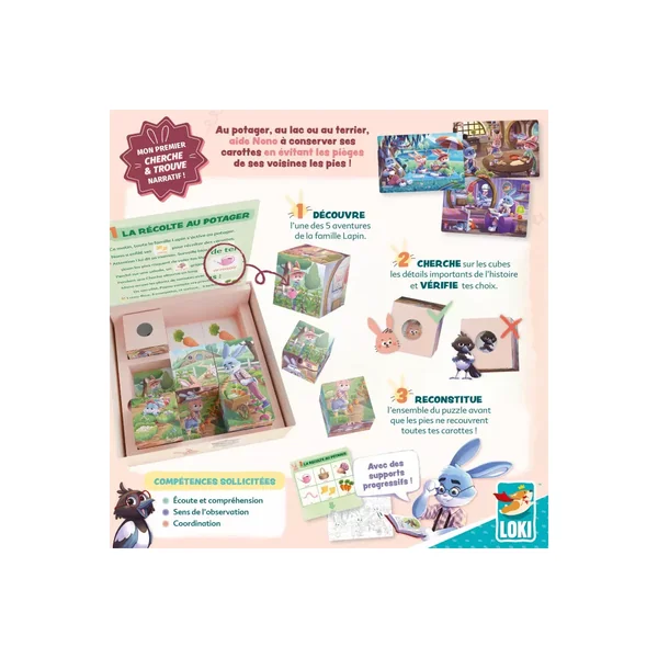 Les Cubes Puzzle de Nono