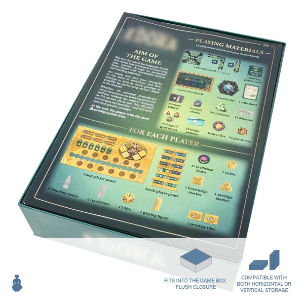 Les Druides d'Edora - Boîte de Rangement Dicetroyers Compatible