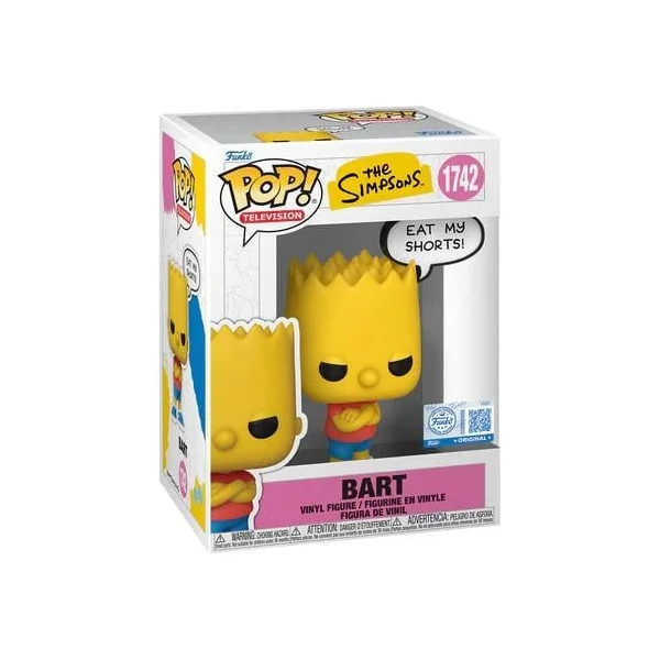 LES SIMPSONS – POP Sayings N° 1742 – Bart (Eat my shorts!)
