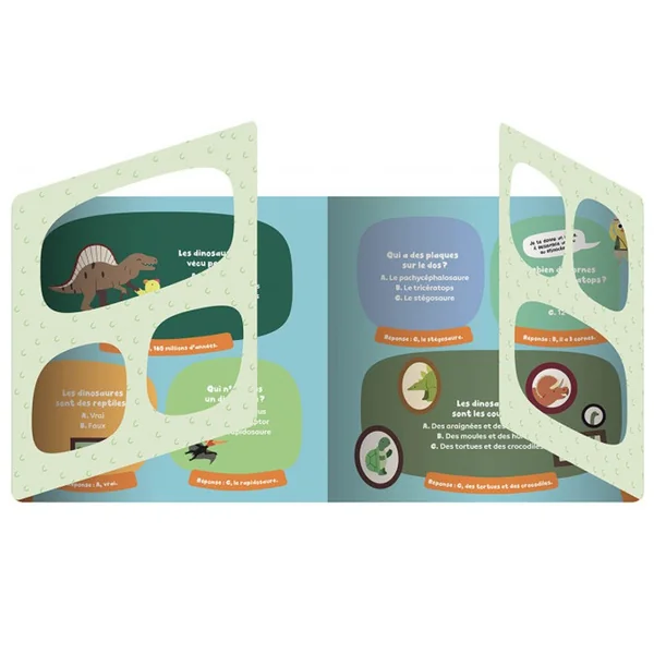 Les super curieux : Les Dinosaures - Auzou