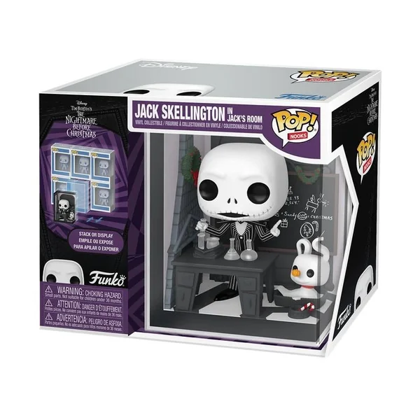 L’ETRANGE NOEL DE MONSIEUR JACK – POP Nooks -Salle de Jack Skellington