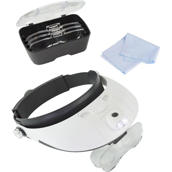 Lightcraft bandeau avec loupe et éclairage LED