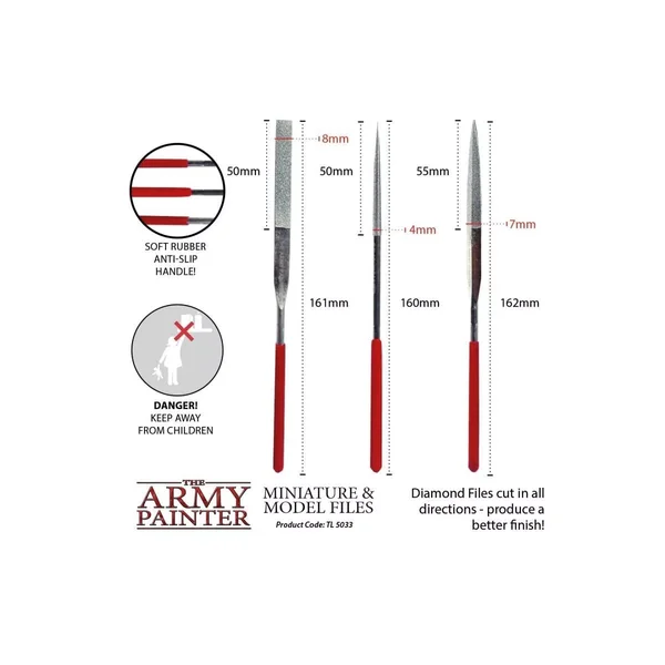 Limes de modélisme - Outil