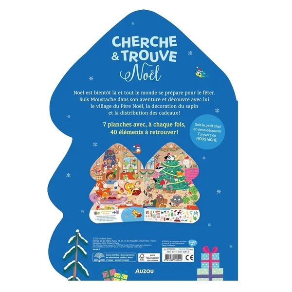 Livre Cherche et trouve Noël - Auzou