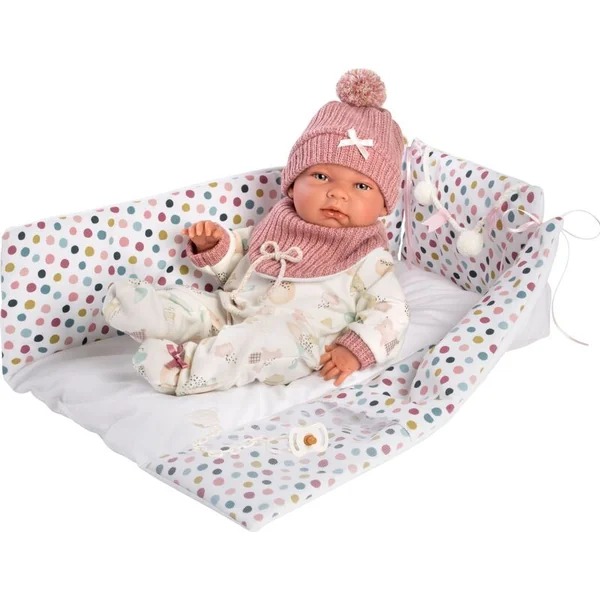 Llorens M738-88 vêtements pour poupée bébé NEW BORN taille 40–42 cm avec accessoires