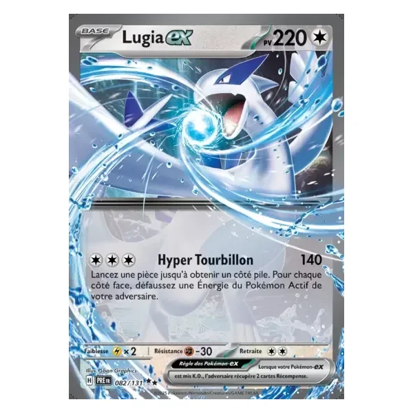 Lugia ex – Évolutions Prismatiques – 082/131