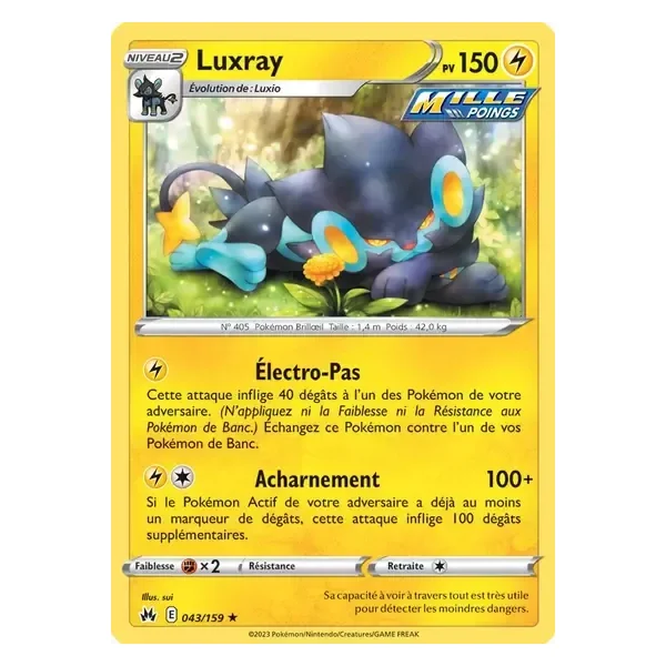 Luxray – Zénith Suprême – 043/159