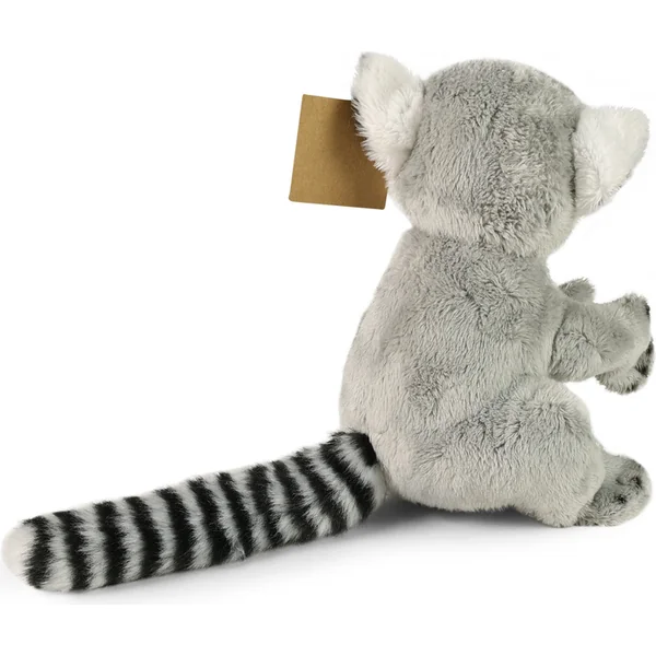 Lémur en peluche assis 15 cm ECO-FRIENDLY