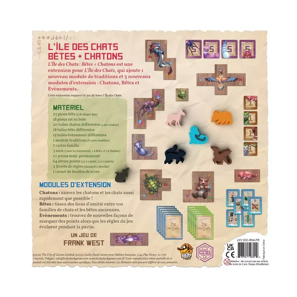L'île des chats : Bêtes et Chatons - Extension
