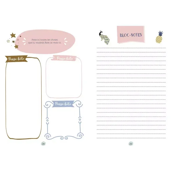 Ma papeterie créative : Mon journal personnel - Auzou