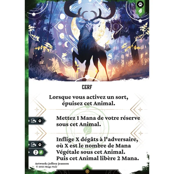 Mage Noir - Le Cerf et l'Archère