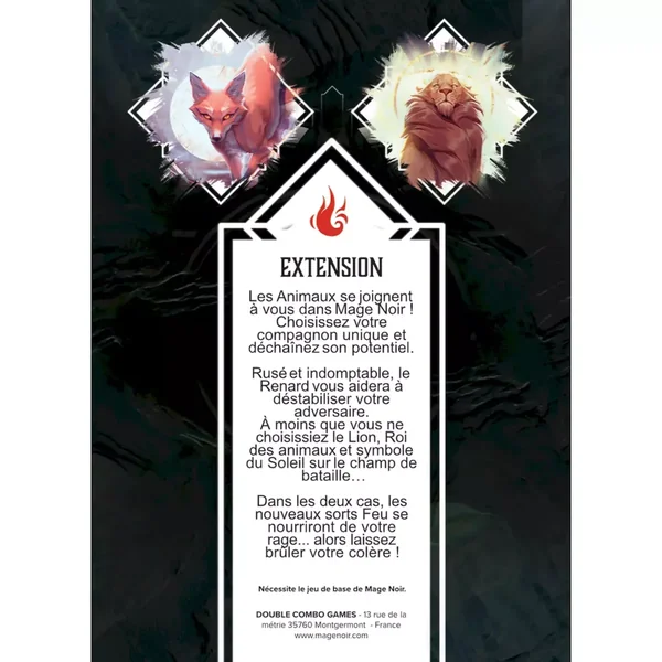 Mage Noir : Le Renard et la Vengeresse - Extension Feu