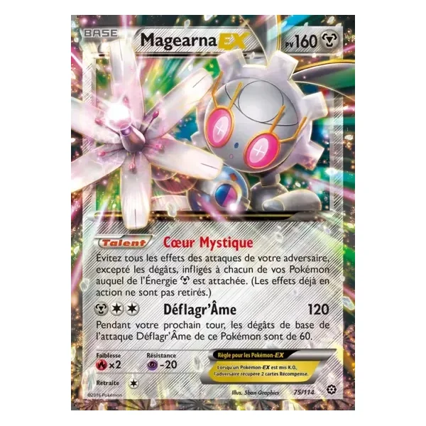 Magearna EX – Offensive Vapeur – 075/114