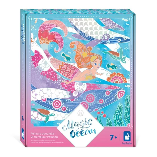 Magic Ocean : Peinture aquarelle - Janod