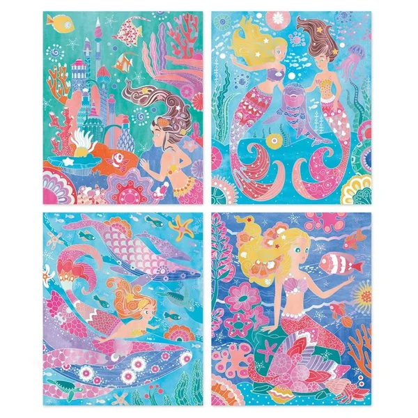 Magic Ocean : Peinture aquarelle - Janod