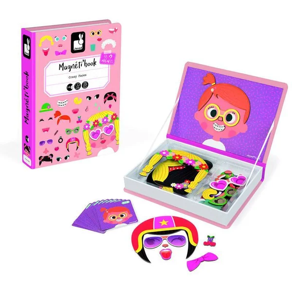 Magneti'Book - Crazy Face Fille